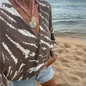 Young Fabulous & Broke Cropped kimono